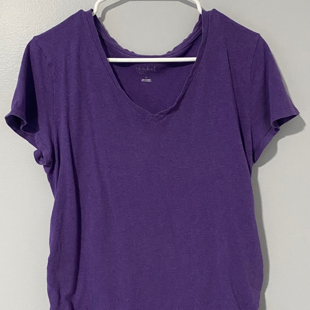 Ingrid & Isabel Maternity Short Sleeve Top
